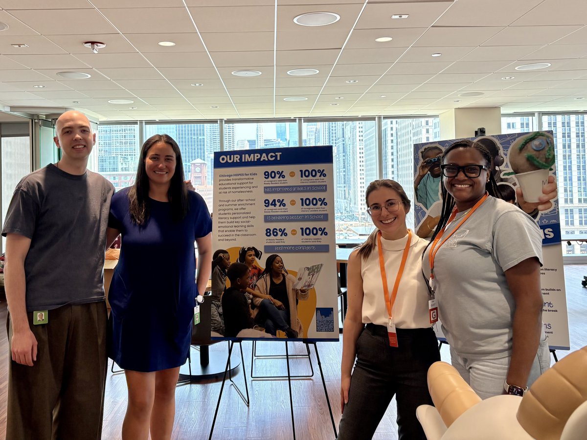 salesforcejobs's tweet photo. Our team partnered with Chicago HOPES for Kids to pack backpacks with school supplies for students experiencing homelessness this month! 

Ensuring every child starts the school year feeling prepared and supported is so important to us. Huge thank you to every team member who showed up and led with heart. 💙