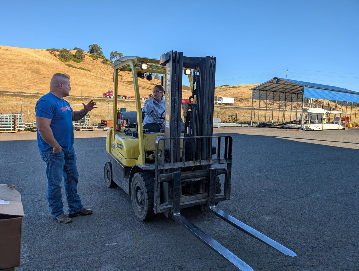 TerraFirmaFS's tweet photo. Who says learning stops at your job title? 💪

Dana, our Customer Care Manager, and Mechelle, our Production Coordinator, recently earned their forklift certifications! 🎉 

Give them a 👏 in the comments!

#TerraFirma #TeamTerraFirma #ForkliftCertified #AlwaysLearning https://t.co/lTJ3Atdv1l