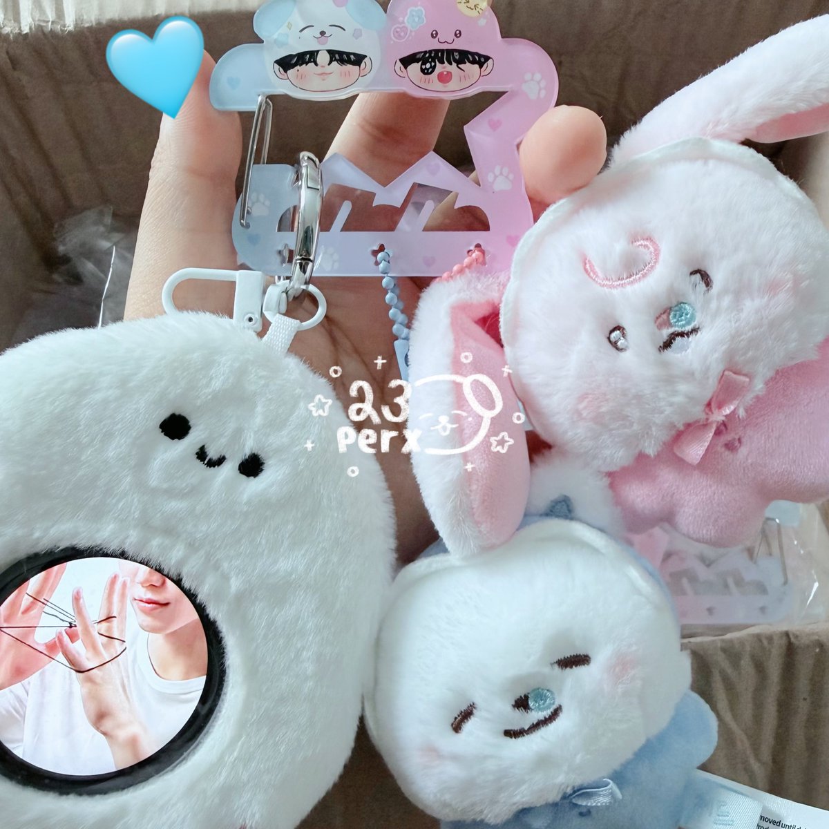 23perx_'s tweet photo. ของแจกมาส่งแย้วว ᐡ⸝ɞ̴̶̷ ·̮ ɞ̴̶̷⸝ᐡ  เทสระบบแล้ว ต่อให้ลูกอ้วมแค่ไหนก็แบกไหว 💪🏻 ทุกคนอย่าลืมมารับน้องไปอยู่ด้วยน้า ♡︎ https://t.co/LGvbLEESDn
