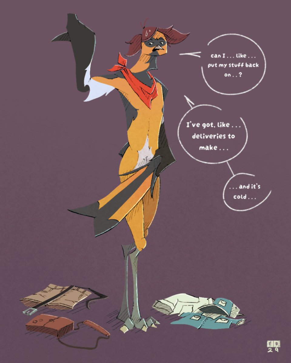 featheredblue29's tweet photo. honestly just made up billie's chest patterns for this someday I'll make a ref sheet for him #furryart https://t.co/fVTpZtJPdO
