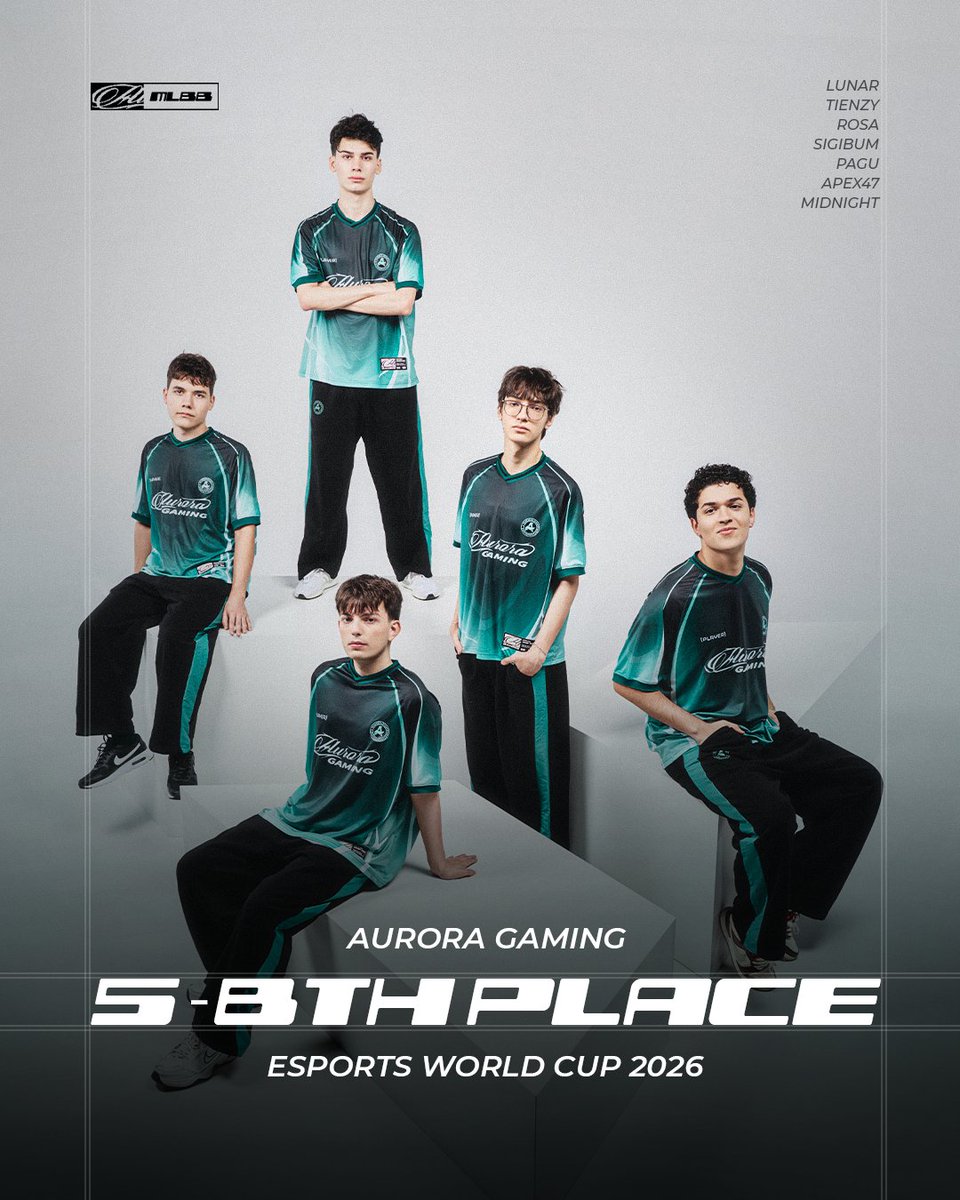 auroraggmlbb's tweet photo. Our EWC26 journey, unfortunately, comes to an end here.

This tournament has shown that we are getting better every time. Our performances in the group stage were full of excitement and gave us hope for something greater. But today luck wasn’t on our side.

Thank u. ❤️ https://t.co/DbdslNQYQL