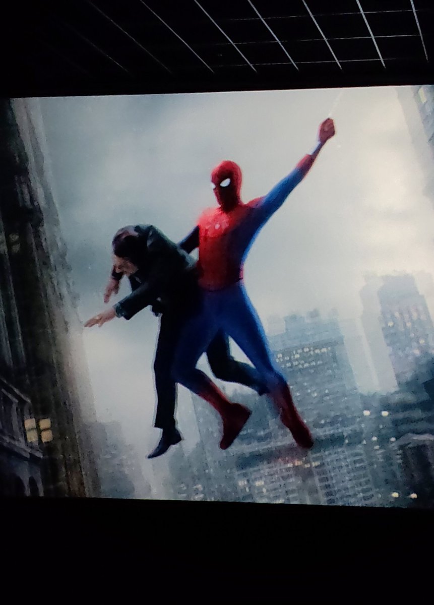 thesaurcerer's tweet photo. Spiderman BND is just so gorgeous!!!
I remembered what it used to feel like watching superhero movies.
A theatre full of people, in Spidey masks and merch and love for Spider Man.
These movies are a festival of culture and the 15 year old me was very happy today.
#spiderman https://t.co/Q1BFa4UgQn