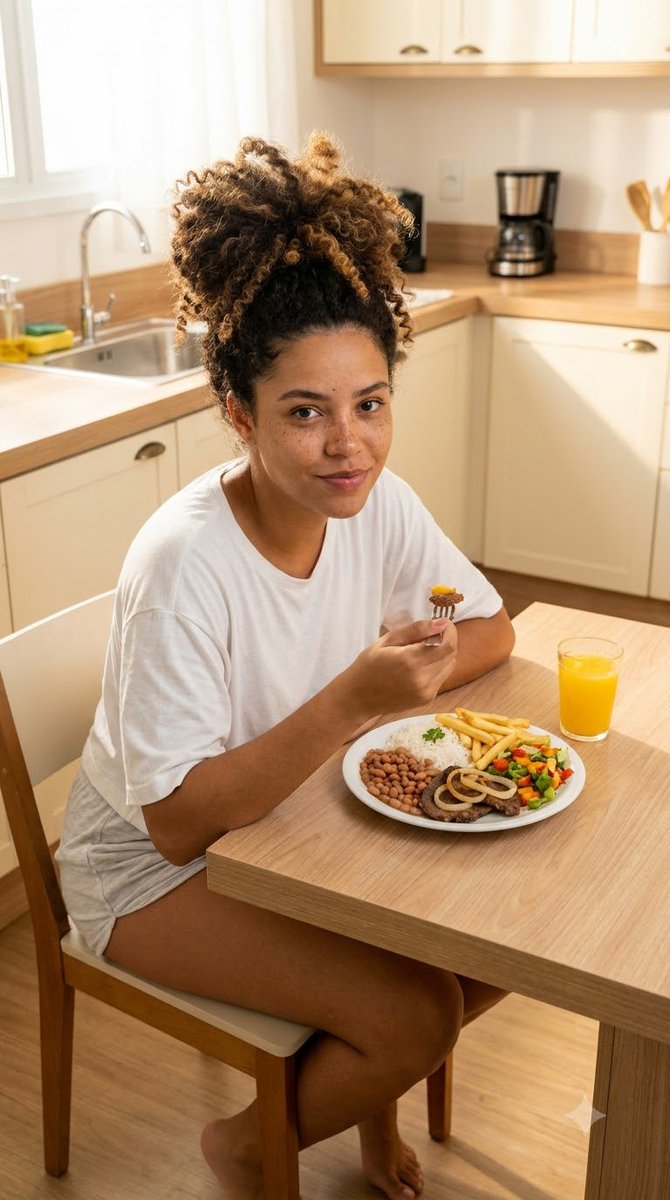 LuanaCesar26's tweet photo. Quinta-feira de almoço daquele jeito! Arroz, feijão, bife acebolado, batata frita, salada e um suco de laranja natural. Não tem comida melhor que a caseira! Quem mais ama esse prato?

#almoco #comidacaseira #arrozefeijao #bifeacebolado #batatafrita #sucodelaranja #quintafeira https://t.co/cbFoyJkuKx