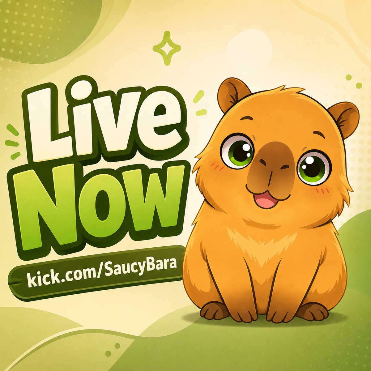SaucyBara's tweet photo. 🚨LIVE https://t.co/z3UeDY2p7f

No agenda, just pure spontaneous energy and good vibes today  Come hang!

@Kick
@KickCommunity

#Vutber #LiveNow #KickStreaming #Vibes https://t.co/CfddlPO3ru