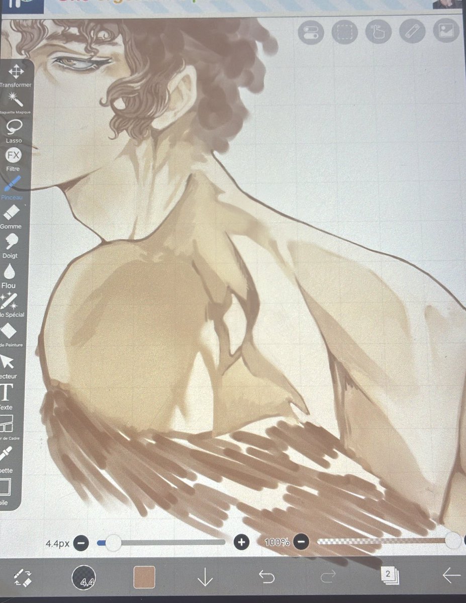 filth_mp3's tweet photo. Art WIP of my OC https://t.co/L50xupaBoT