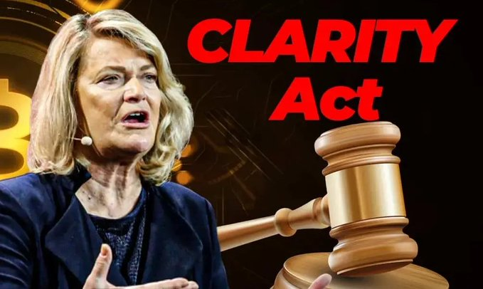 Cleo_995yu's tweet photo. 🚨 Breaking: Senator Cynthia Lummis took to the Senate floor to champion the CLARITY Act ahead of the upcoming vote, urging her colleagues from both parties to take action.

“I honestly don’t know what my Democratic colleagues need for us to take action.”

The CLARITY Act could be a catalyst for bringing $XRP into the mainstream financial arena. 🚀🚀

#XRP #Ripple #Crypto #CLARITYAct