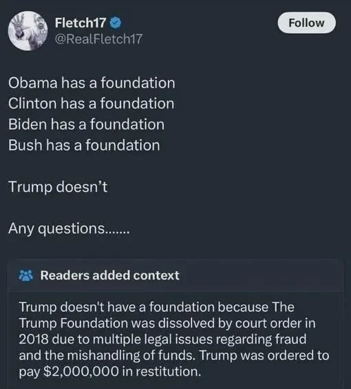 Anonymous tweet media