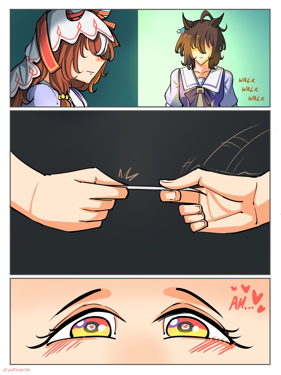 griwinth's tweet photo. Secret Transaction
#umamusume https://t.co/GeooBE8LbP