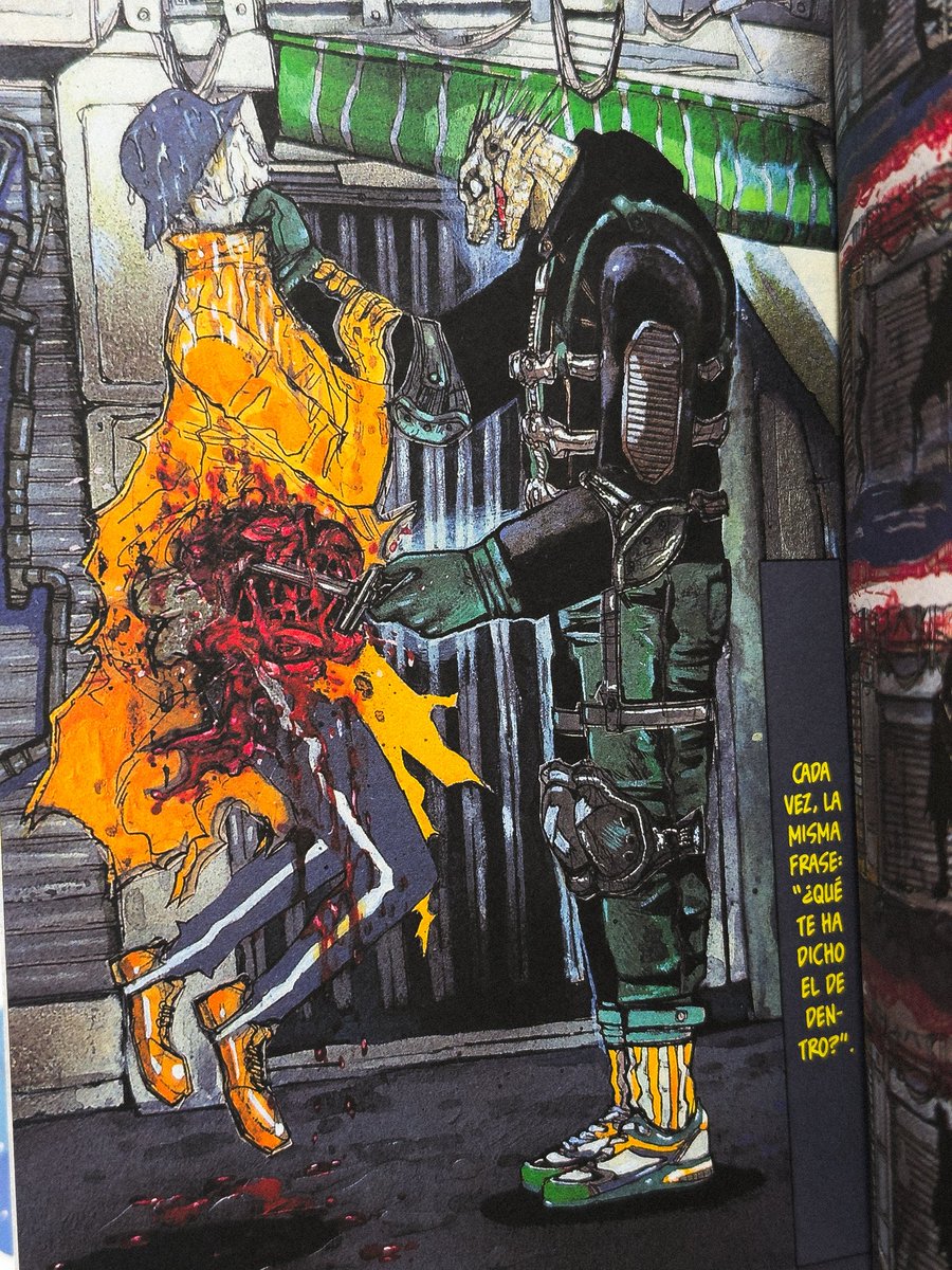 alcalacomics's tweet photo. El dibujo de Q-Hayashida en Dorohedoro 🖤 https://t.co/vcTdJIiYnW