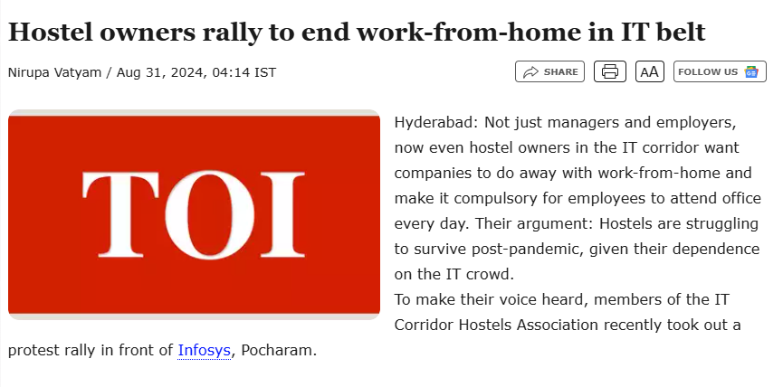 indtxpyr's tweet photo. @ritujoon2j Restaurants, hostels/PGs, apartments, hotels.. heavy investments of powerful people.

Professionals may keep distance from politics, but politics won't !

Our lives are dictated by companies, govt. &amp; local businesses.

#WhyIncomeTax #AbolishIncomeTax https://t.co/F6rUScTmTh