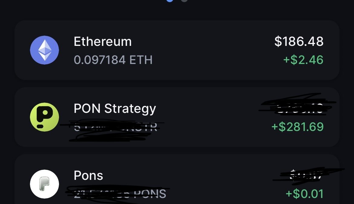 Po_rThos's tweet photo. I know that everything works here, I get $pons tokens in the form of an airdrop, sell them and buy $PONSTR, it's simple https://t.co/X9PI3Bxu2x