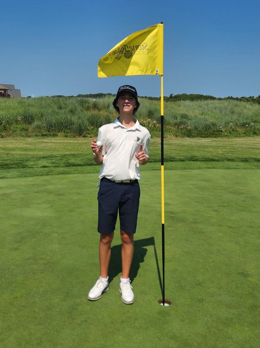 TiffinTornadoes's tweet photo. HOLE IN ONE ALERT!!!

Congratulations to TC Sophomore golfer Finn Cooper for a Hole in One in today's Irish Invite at Stone Ridge GC in Bowling Green.  Finn used an 8 iron on the 148 yard 8th hole.  Congratulations Finn!!

#TornadoWarning https://t.co/YgGY3KVQ5b