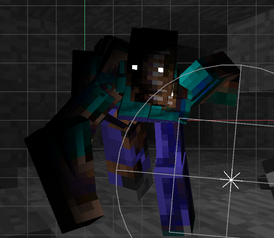 vibingleaf's tweet photo. It's kinda a mix of herobrine, white eyes, and still life, I kinda wish to make it playable https://t.co/dilHL4r6nP