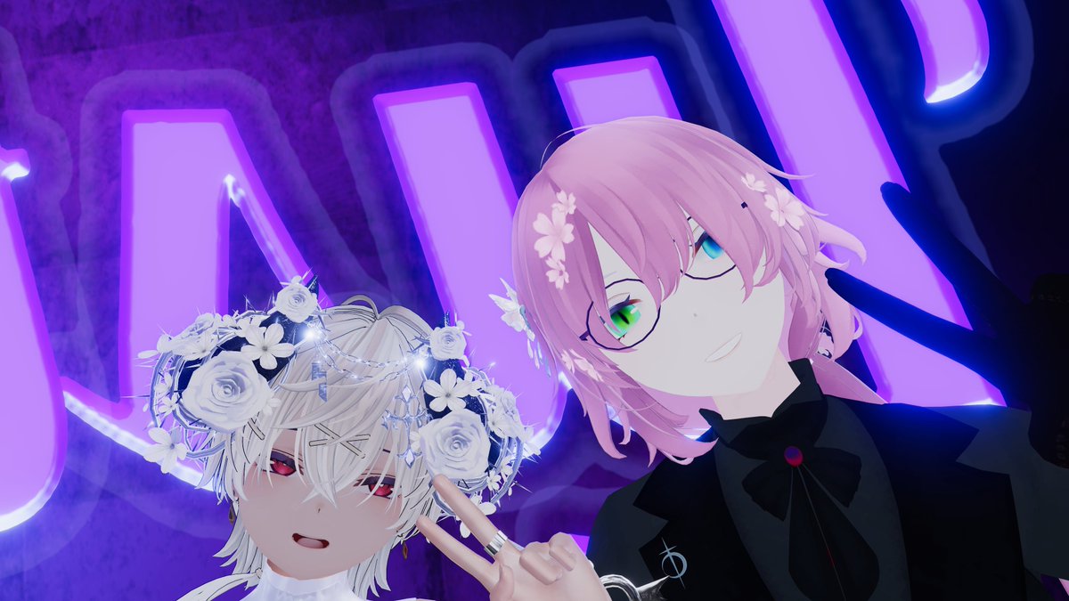 Valak_EC's tweet photo. アフターお写真、知ってるお二人。
次は営業中で会えるといいね？ https://t.co/DBZvoy04VN