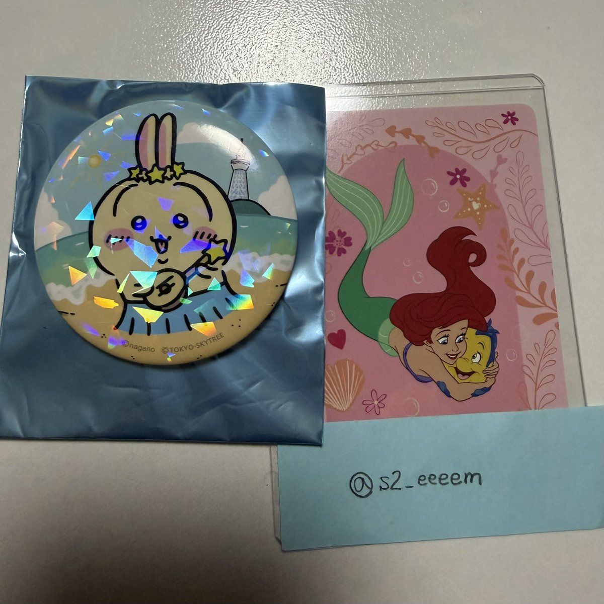 s2_eeeem's tweet photo. 【交換】
ちいかわ　スカイツリー
星ふるスカイツリーとひみつの島

譲：
マグネット：ハチワレ、うさぎ
缶バッチ：うさぎ

求：各同種モモンガ

郵送or都内手渡し
検索からでもお気軽にお声掛けください https://t.co/pqn9vMysmZ