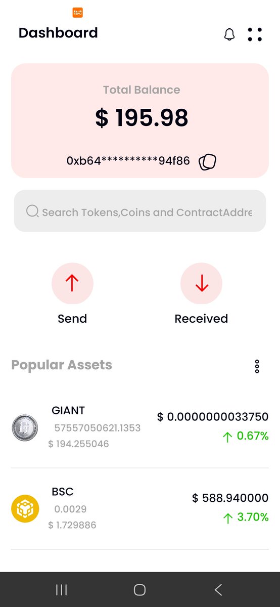 chikamiracle07's tweet photo. @Investor_JkingS @TheGiantWallet @PhtEmmanuelO Where did u get this ur own Gaint wallet from.

This is how mine has been and i have been looking for all this stuf you guyz said we can do with gaint wallet but i cant find it and yet the wallet is upto date https://t.co/m20otadF7c