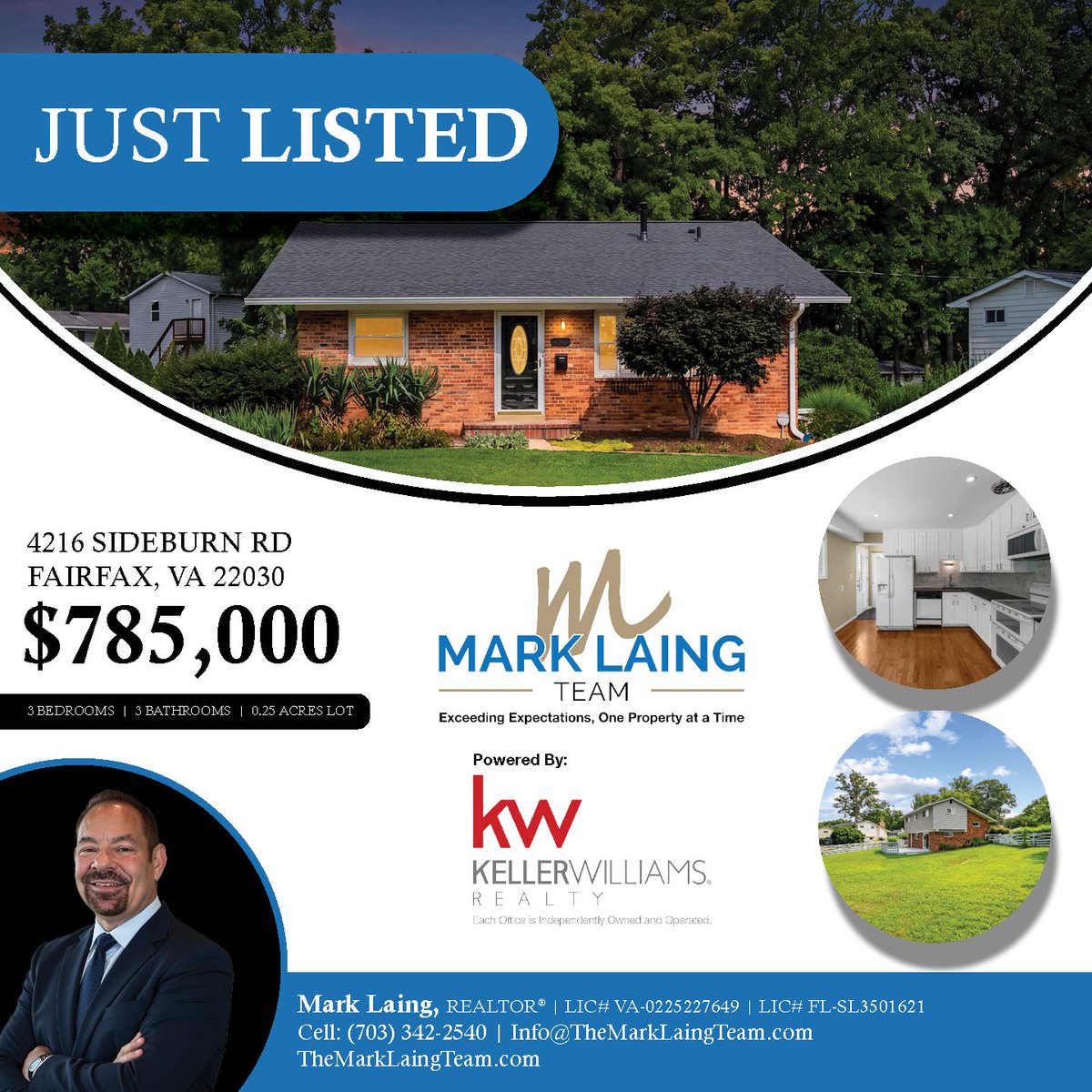 mlaing2017's tweet photo. JUST LISTED! 4216 Sideburn Rd, Fairfax

A fresh opportunity has officially hit the market and it’s one worth paying attention to.

Call us at (703) 342-2540 for a showing.

@Dena Page, @Hayden Smith, @Trudy Fields, @Denise Resendiz, @William Laing https://t.co/lgH7gulkPv