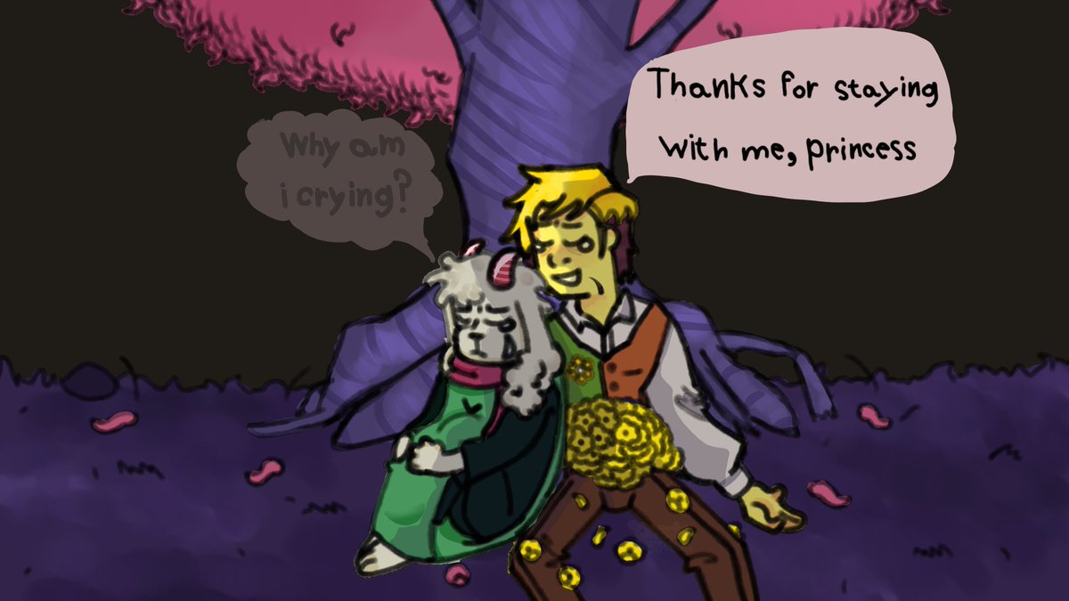 SillySmartArt's tweet photo. Aww, poor ralsei :( #fanart #deltarunefanart #ralseifanart #floweryfanart #art #artistontwitter https://t.co/wHpwNi0YTg