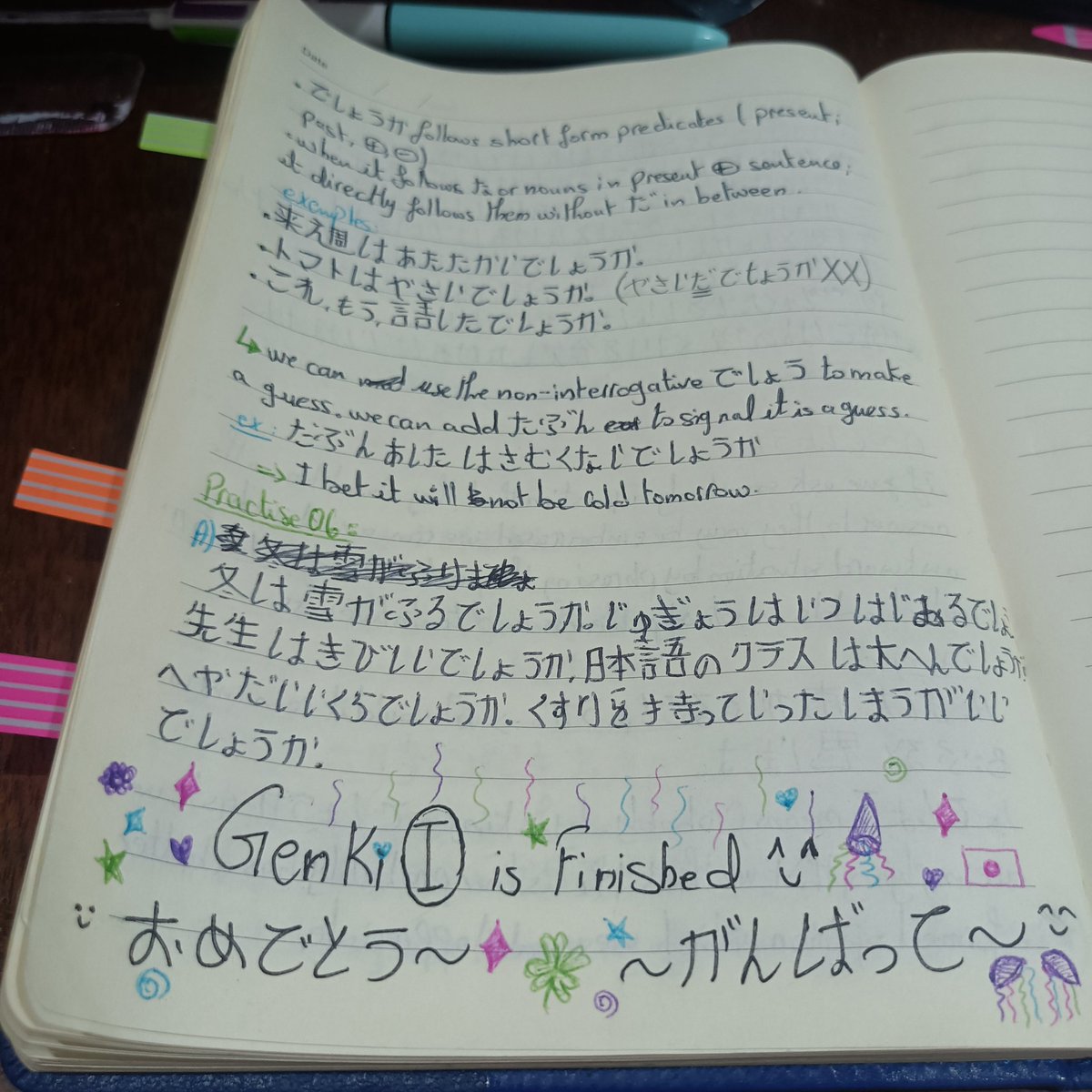 Shizuku_1135's tweet photo. الحمدالله واخيرا بعد ستة شهور أكملت كتاب غينكي الاول 
أخذ مني وقت طويل وجهد كبير وإرادة عظيمة 
فقدت الشغف أكثر من مرة فكرت في التوقف أكثر من مرة فكرت في تغيير الطريقة أكثر من مرة ولكن الحمدالله على الاستمرارية واليوم أرى ثمار جهدي بعيني 
اسئل الله أن يوفقني في طلب العلم النافع https://t.co/NoulJCFREL