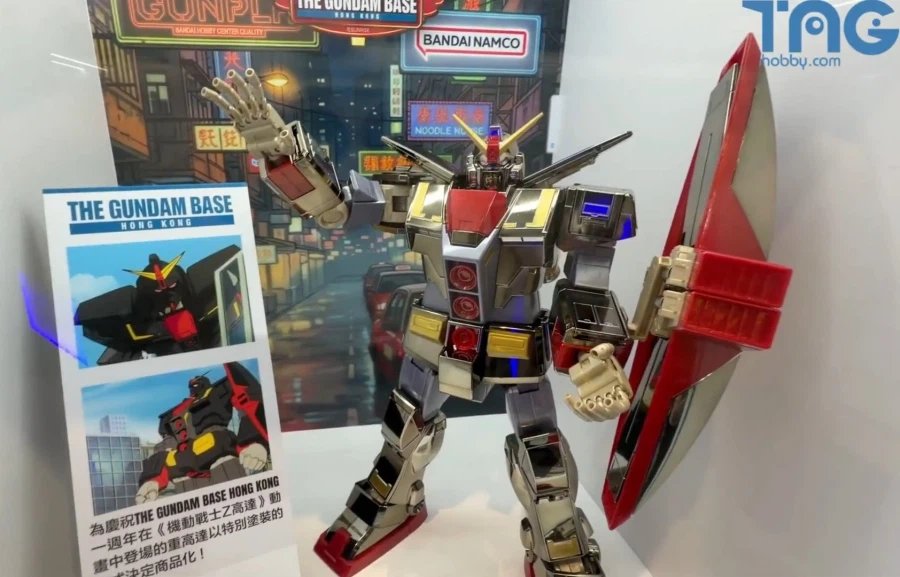 JosephH32149678's tweet photo. GBASE Hong Kong 1st Anniversary celebrates with Upcoming 
HGUC 1/144 Psycho Gundam [Special Coating] release https://t.co/0XWGbk4ETA
