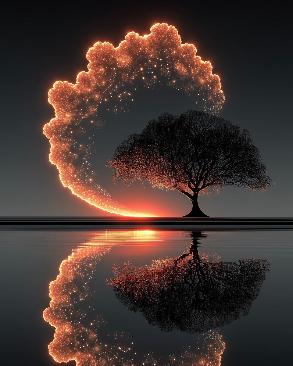 Worldstuff69's tweet photo. In the calm, I found my universe. 🌿 https://t.co/wv2ChQexVd