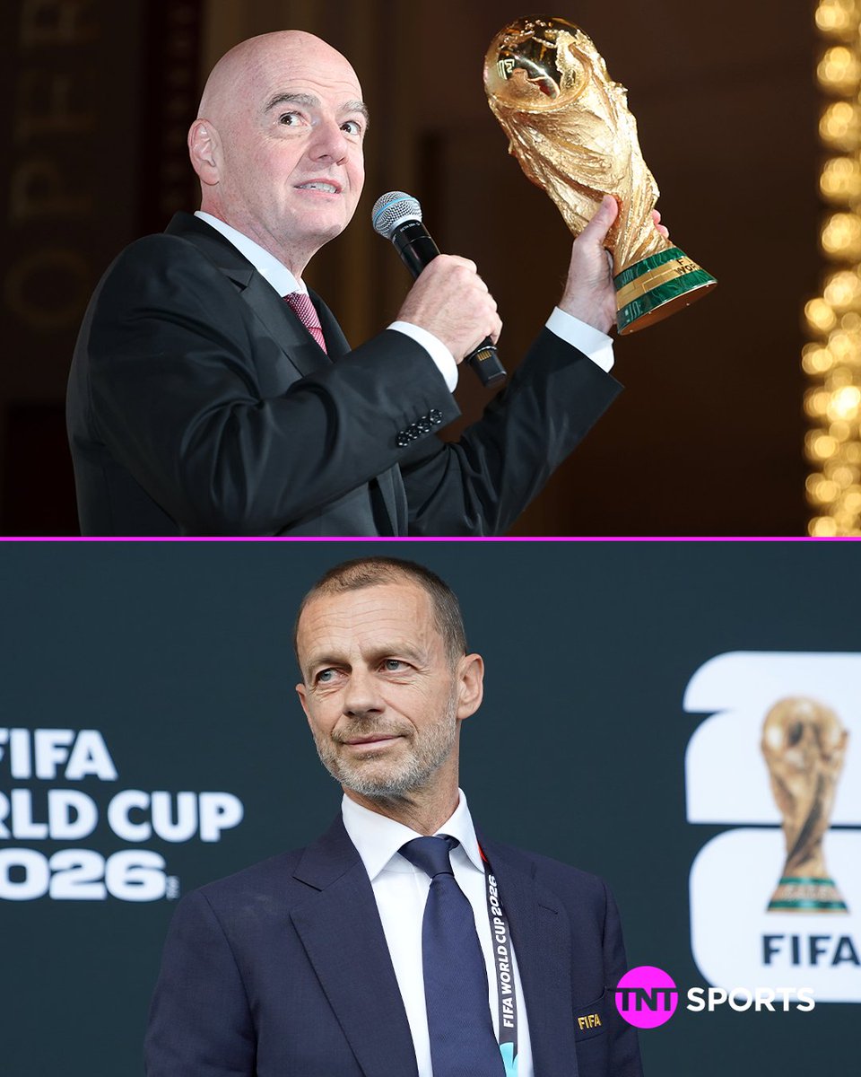 footballontnt's tweet photo. UEFA's 55 member associations have voted to boycott World Cups if FIFA proceeds with its plan to sell stakes in its competitions to private investors 🏆❌ https://t.co/W3mum7HbuY