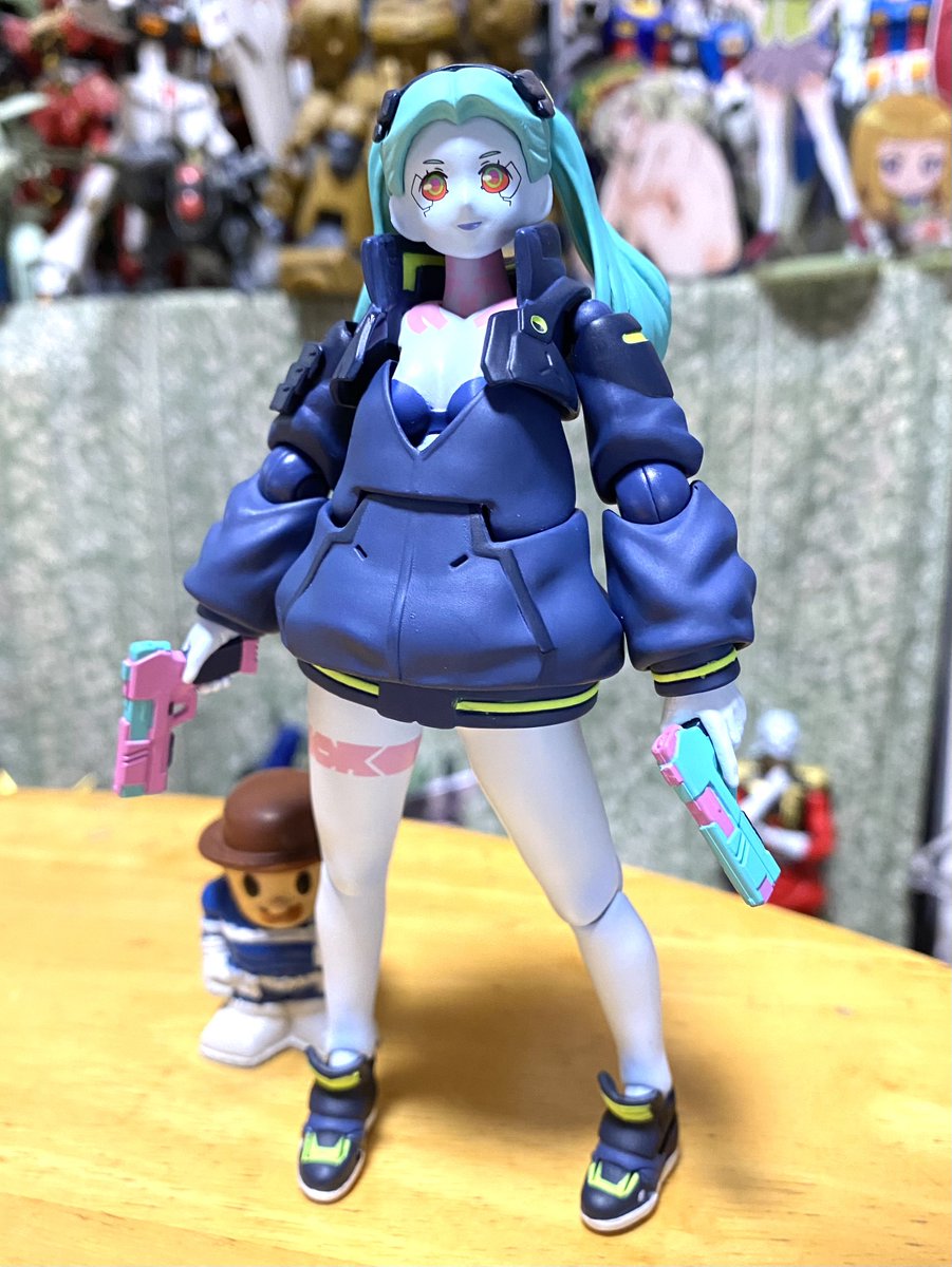 higechichidugan's tweet photo. 全人類待望のBUZZmod.サイバーパンク エッジランナーズ レベッカ開封🥰
BUZZmodだから布服期待しててそこは残念だけど、ちゃんと可愛い!ちゃんとレベッカ!😍
#BUZZmod #CyberPunk #edgerunners https://t.co/9HHmkhc5dp