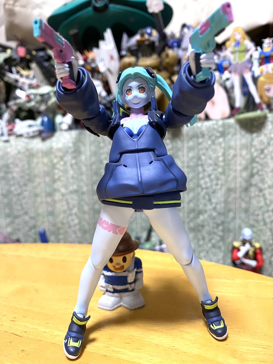 higechichidugan's tweet photo. 全人類待望のBUZZmod.サイバーパンク エッジランナーズ レベッカ開封🥰
BUZZmodだから布服期待しててそこは残念だけど、ちゃんと可愛い!ちゃんとレベッカ!😍
#BUZZmod #CyberPunk #edgerunners https://t.co/9HHmkhc5dp
