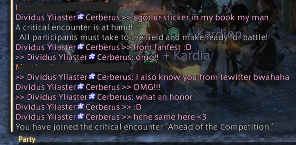 Livonata's tweet photo. @DividusYliaster Still in awe that I just met you in game!!! Like what are the odds 🤯
I hope you had a great time at FanFest and a safe journey home 💕💕 https://t.co/jgiMDZE5hZ