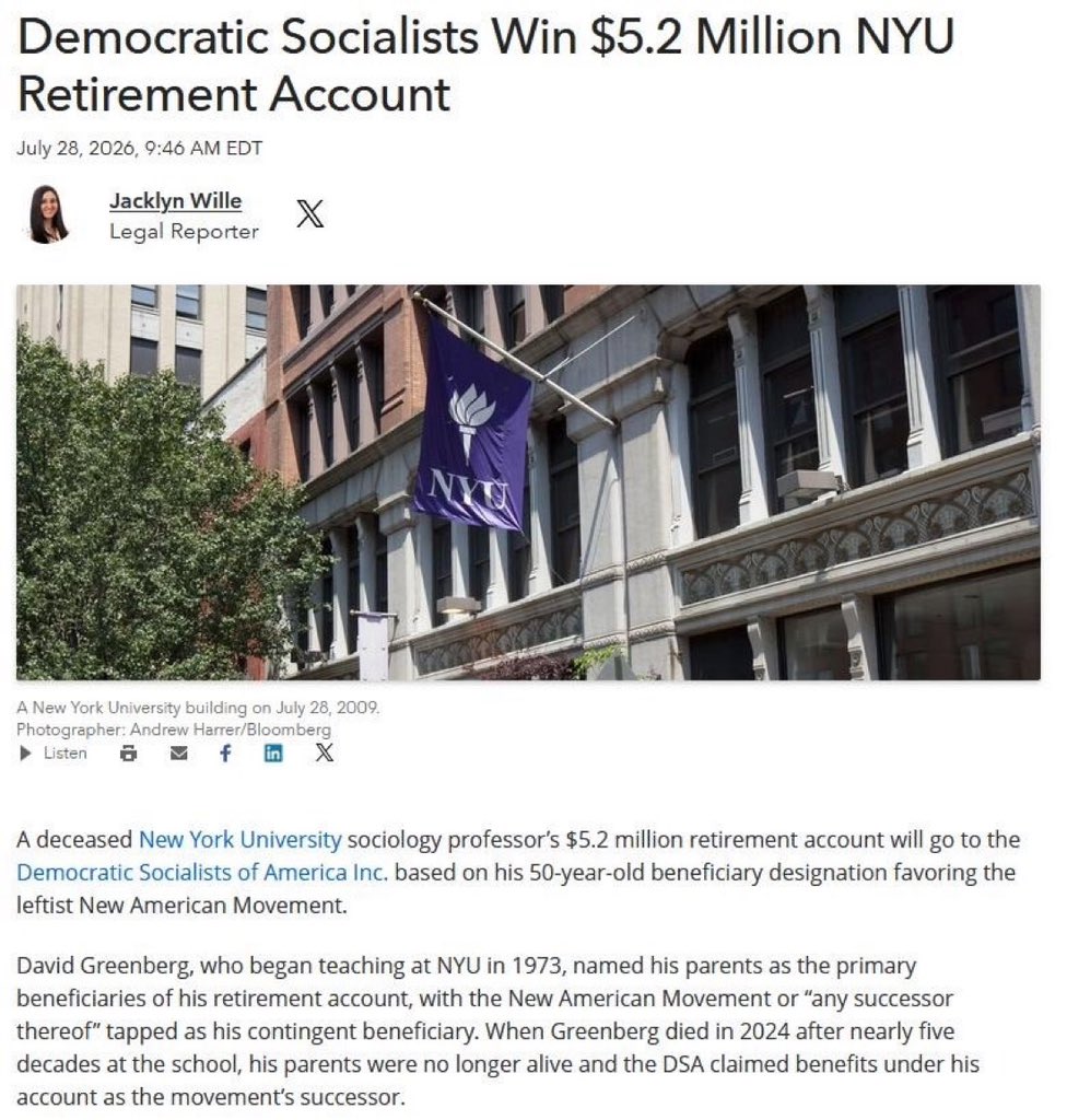DrewMcDonald's tweet photo. Ken Martin’s DNC is worth less on net than one dead professor’s retirement account. https://t.co/l27i8lszJC