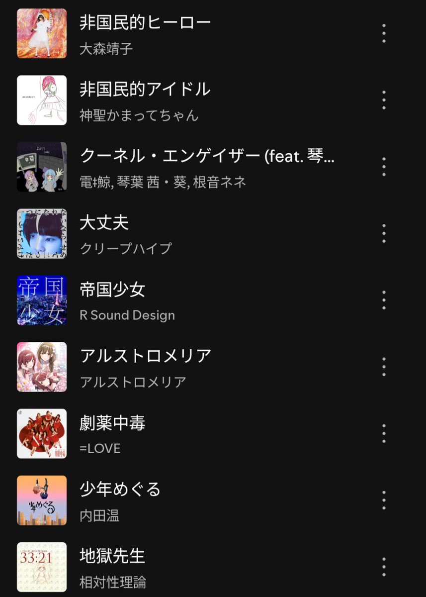 i_cerbd's tweet photo. 好きな𝑴𝒖𝒔𝒊𝒄を晒す‼️‼️🤩好きな曲入っている子は、話しましょう。 https://t.co/LUJeMcC8Ys