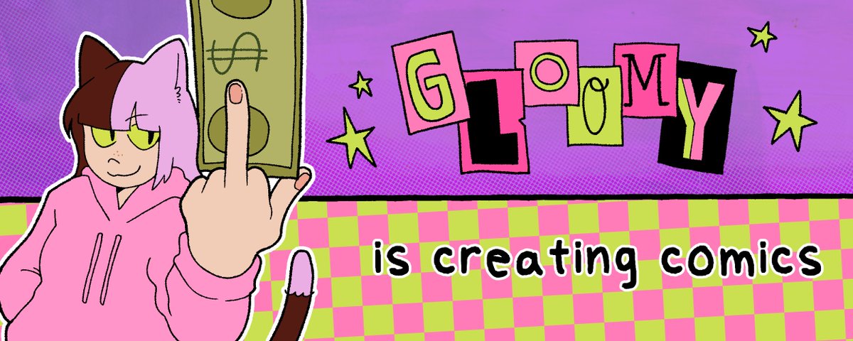 gloomypunks's tweet photo. Just so you know I DO have a Patreon AND my highest tier is now 30% OFF! If you like my comics, my art, etc and you want to ensure I can keep making stuff... Consider supporting me for $1-$3.50 a month!! https://t.co/yLh8SWOuXG