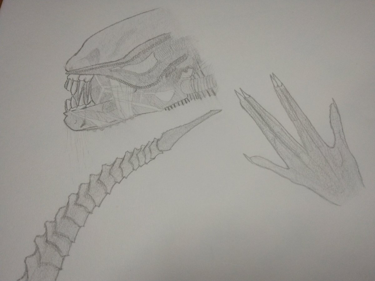 xx121_79's tweet photo. 今単色の絵上手くなるように頑張ってて前載せたこの子達もそれの中の1つなんだけど最低でも1週間に1枚のペースで描いて行きたいね

クリーチャーだけじゃなくてボカロも描いていきたい！！ https://t.co/MNwhrz5t4c