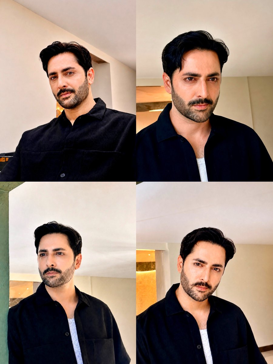 DTsEmpire01's tweet photo. NEW look for NEW drama ✨

He's looking effortlessly handsome, dashing &amp; cool.🔥😮‍💨

#DanishTaimoor https://t.co/W2e9KLNE9g