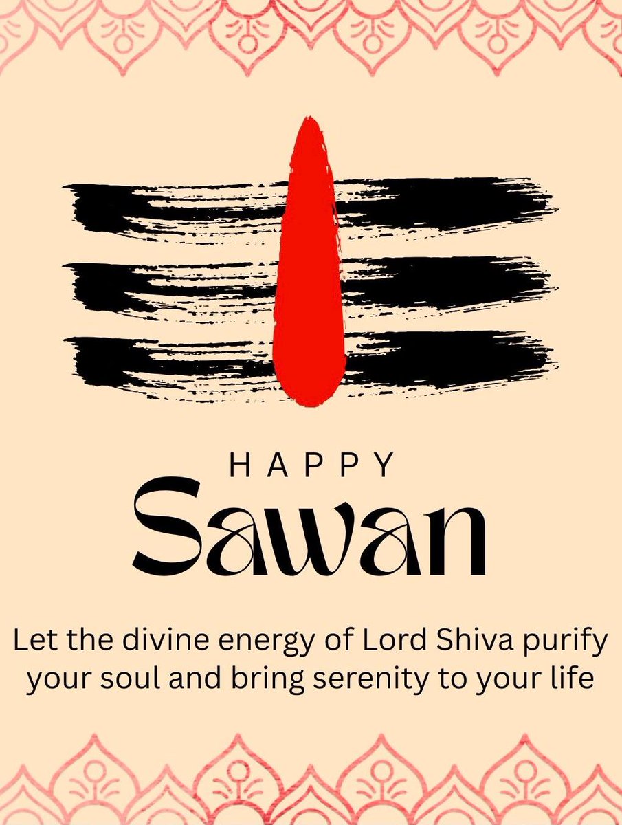wamexsindia's tweet photo. 🕉️ Happy Sawan 2026! 🌿🙏

May the sacred month of Sawan bring peace to your heart, strength to your spirit, and prosperity to your life.

#HappySawan2026 #Sawan #HarHarMahadev #LordShiva #Shravan #Blessings #FestiveWishes #savan2026 #WebmarkAndMarketingExpertsPvtLtd https://t.co/lbuHI9YuMh