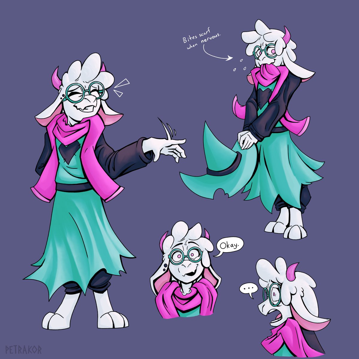 Petrak0r's tweet photo. Toothpaste boy
(Ralsei Deltarune fanart) https://t.co/8FyYluQzU7