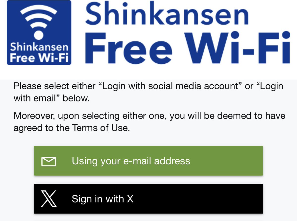 cb_doge's tweet photo. Japan’s iconic Shinkansen now lets passengers log in using their 𝕏 accounts.

Japan is cool. 🇯🇵 https://t.co/jfvbqeJyBP