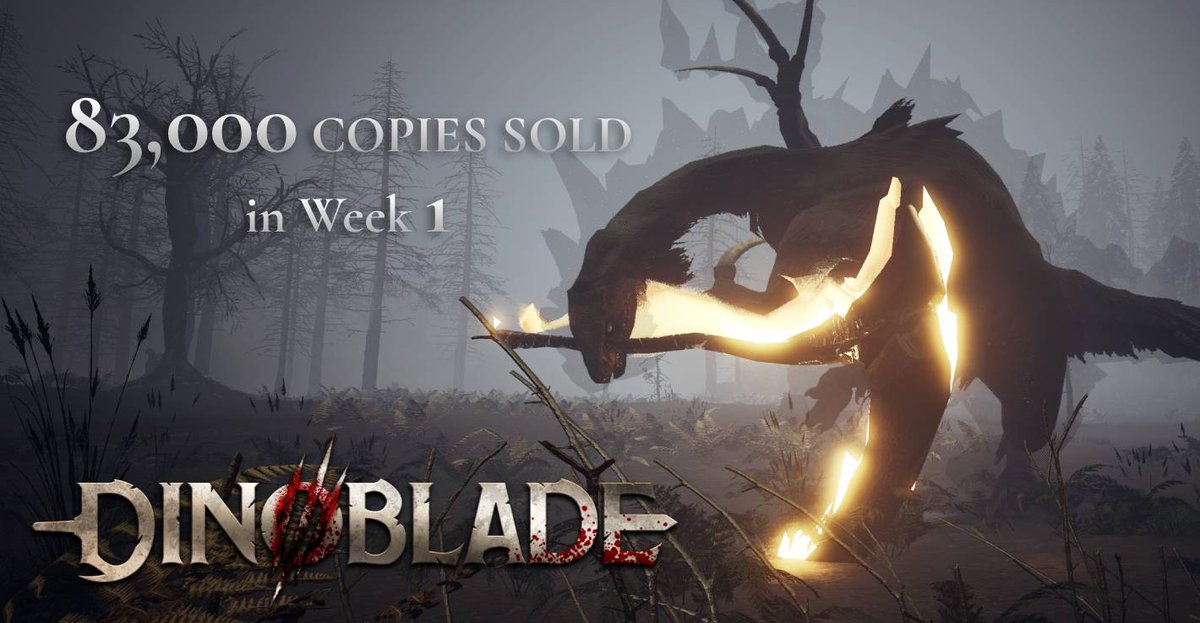 JeanAnimate's tweet photo. Thank you for making launch week unforgettable! 
Many sorry if your death count ended up over 200!
More fixes and updates coming soon.
#Dinoblade #indiedev #gamedev https://t.co/75XZTGWFo4