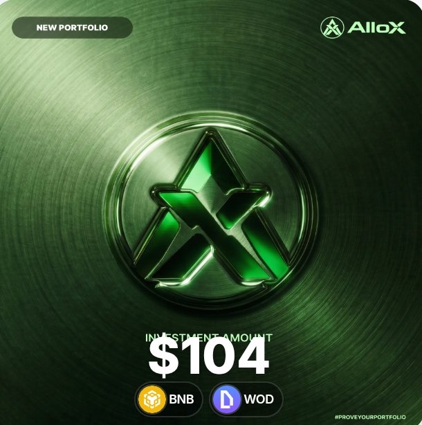 SarimKh23's tweet photo. My $104 on-chain portfolio is now live on

@alloxdotai!

Excited to participate in the #ProveYourPortfolio campaign and looking forward to the journey ahead. Let's build! ❤

#AlloX https://t.co/qOZqlpnMIX