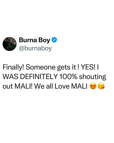 yabaleftonline's tweet photo. Burna Boy reacts to trending video of a little girl who thought he mentioned her name in his song. https://t.co/scL9Hm0Nbn