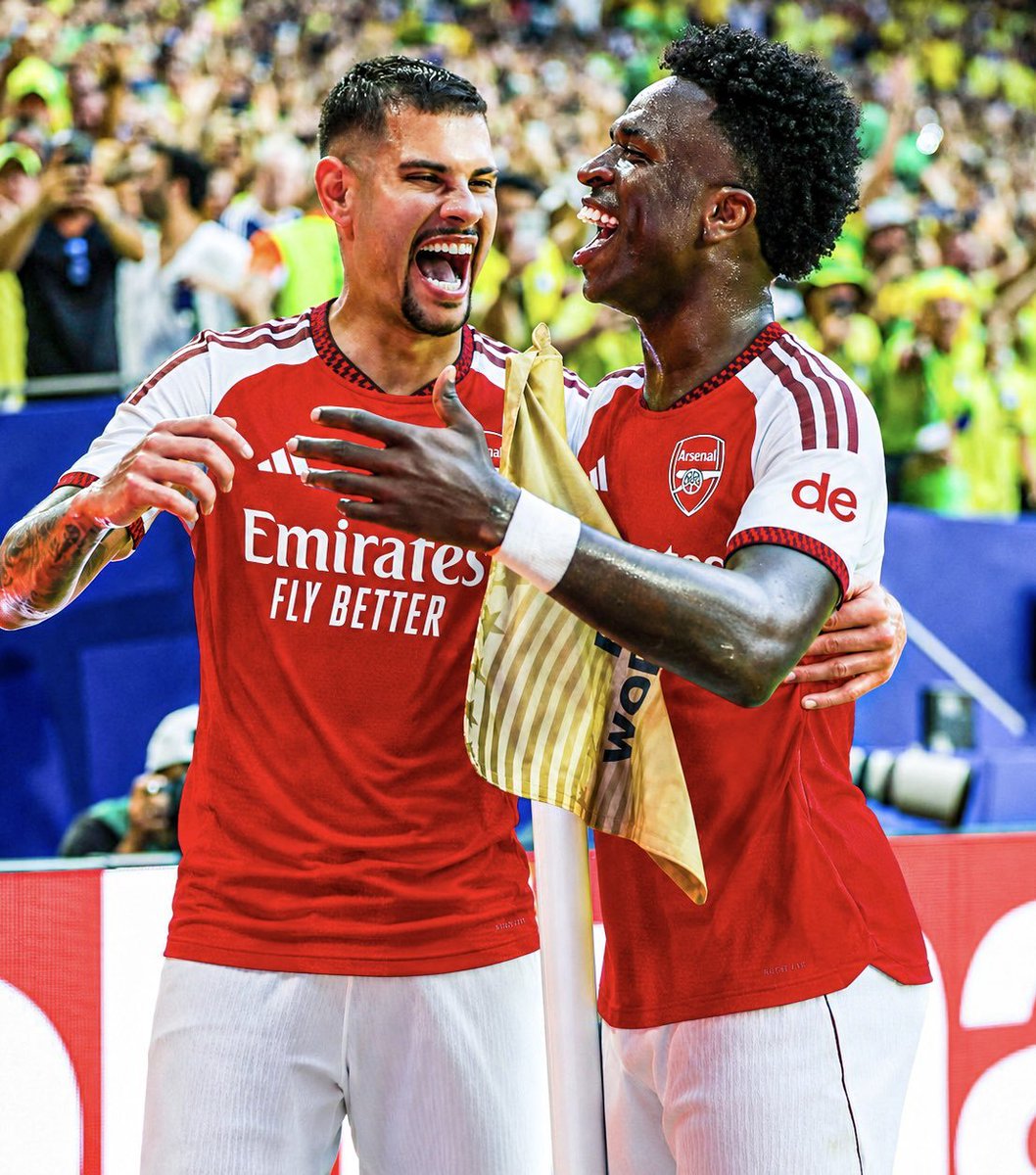 Football_Line_'s tweet photo. LET GO!!!

🚨OFFICIAL: Done deal, this is the news all arsenal fans have been waiting for awhile now, big boost for the club only if then can along side get vini would be more mind blowing. https://t.co/C72CVHQRKf
