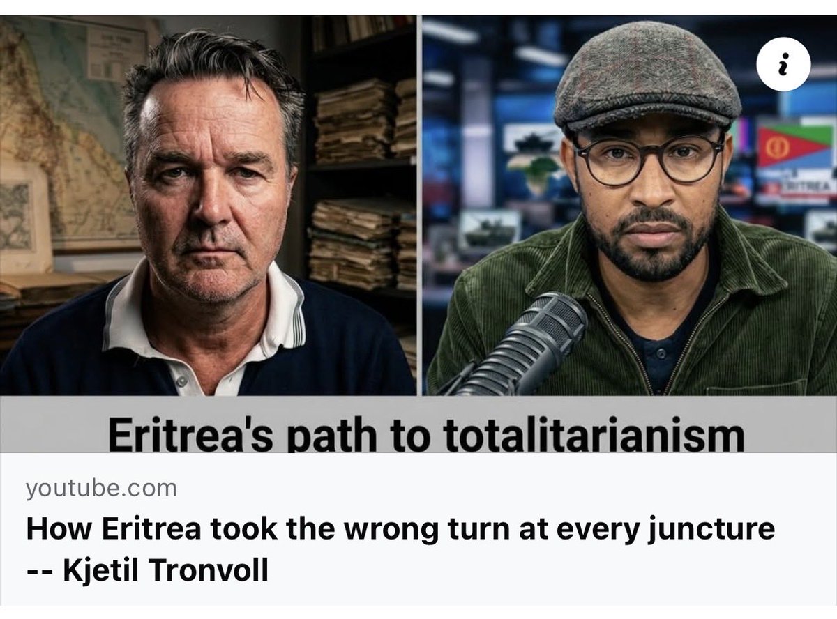 KjetilTronvoll's tweet photo. Discussing the trajectories of authoritarianism in #Eritrea and its failed «democratisation», with Teklay on @Tghat, based on my recent article in Journal of Democracy @JoDemocracy :

https://t.co/oKEX6JylNl https://t.co/t5zgsLTO0C