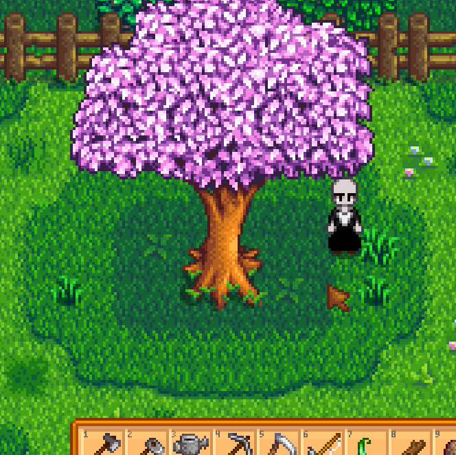 gradientspectre's tweet photo. yo wtf is going on with my stardew valley https://t.co/aWgRCW5sgy