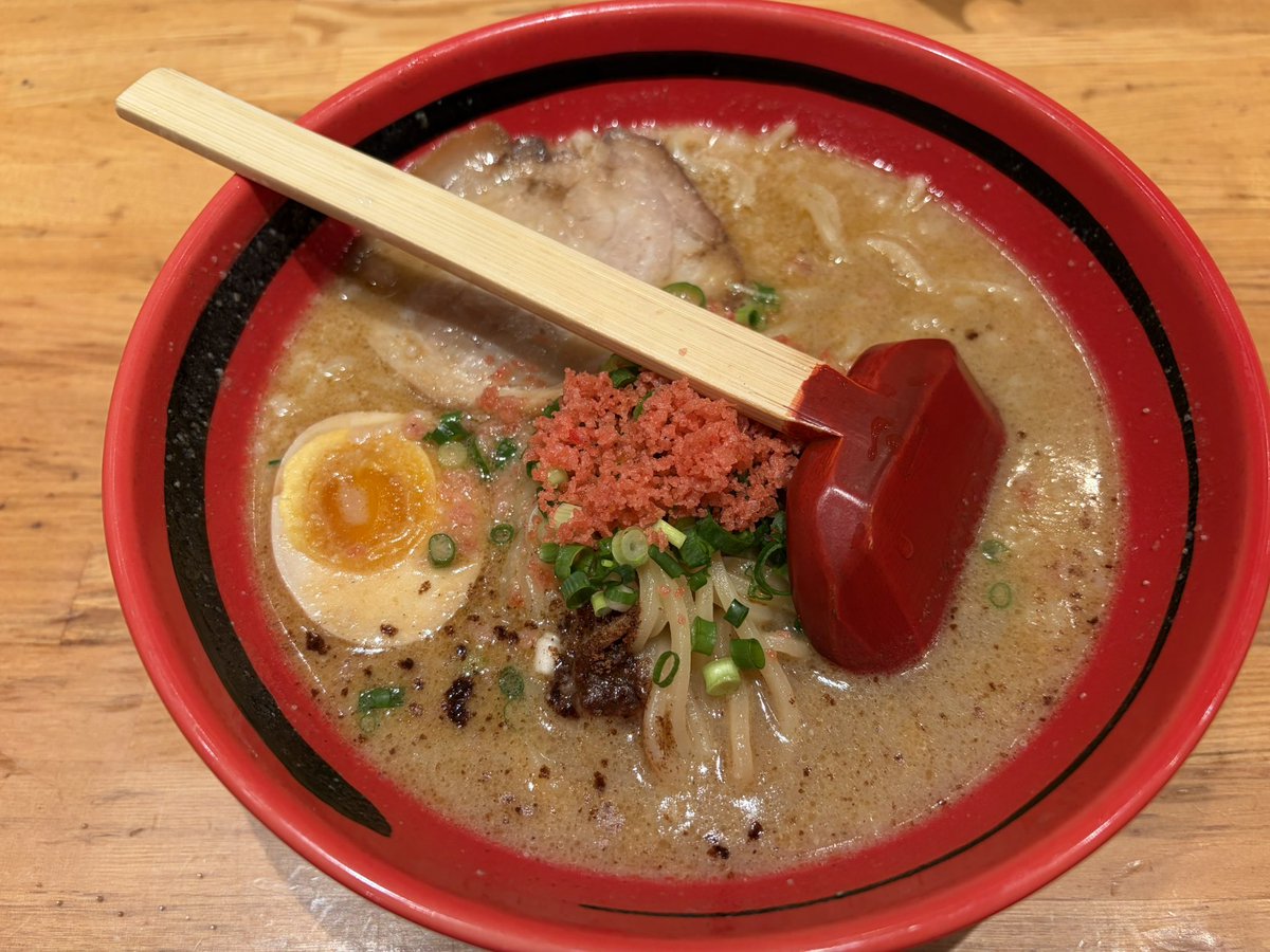 Koyuchi___421's tweet photo. こんばんは🌙こゆです！
久しぶりに一幻のラーメン食べてきたよ🍜
エビ風味たまらん🦐

🔴31日15時〜22時
🔴1日14時〜22時
🔴2日14時〜24時います！

3連勤頑張ります🫶🏻遊びにきてね！
#るるま
#あじしおそのまま🍜
#ニンニクたくさん🧄
#おすすめのラーメン教えてほしい☺️ https://t.co/mmCcAQKAhh