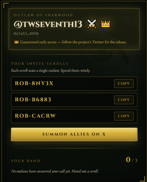 twseventh13's tweet photo. @RobinziGame got my access finally. https://t.co/dFRvfIwFcJ