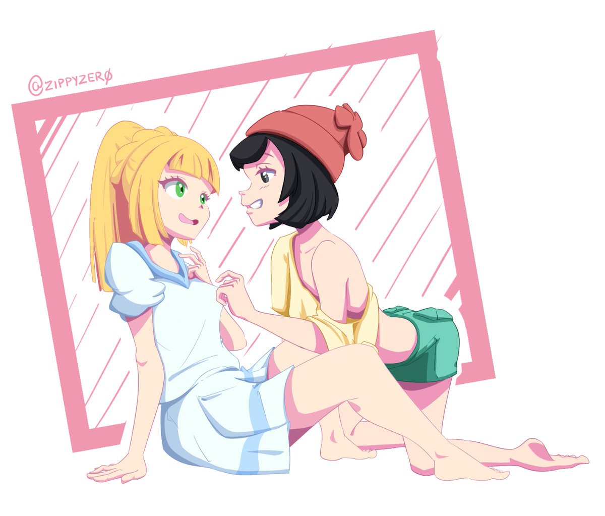 zippyzer0's tweet photo. #Lillie #リーリエ #ポケモン #Pokémon #ミヅキ #Selene #yuri #百合 https://t.co/yU4e7u7sqQ