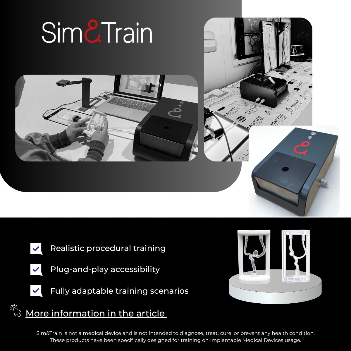 SimAndCure's tweet photo. Every innovation starts with a story. Discover the vision behind Sim&amp;Train, created to help healthcare professionals build confidence through realistic, hands-on neurovascular training and make training more accessible and effective. Read the article: https://t.co/5D856NNBfb https://t.co/qF2xFqgE4Y