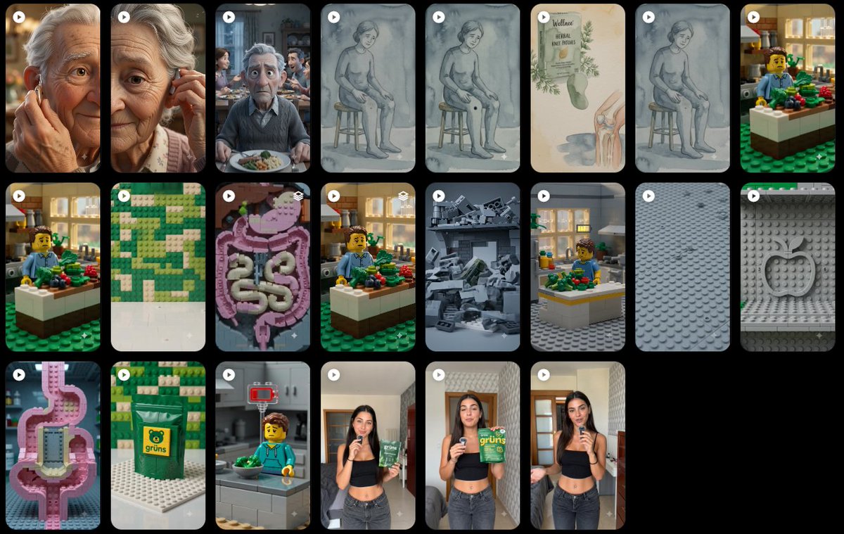 BrunoF566's tweet photo. I found a Claude prompt that turns one product into an entire month of AI ads.

I paste:

→ the product

→ the target audience

→ 5 winning ads

and it gives me:

• 30 unique hooks

• multiple high-converting scripts

• different marketing angles

• CTAs

• scene-by-scene prompts for Gemini Omni

it's basically like having a copywriter and a creative strategist in one chat.

I don't do creative research every day anymore.

I do it once, then let this build everything from there.

RT + comment "AI" and I'll DM you the exact prompt I use.

(must be following for DM)