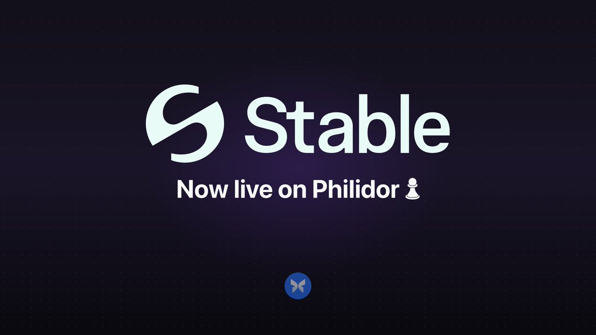 philidorlabs's tweet photo. Support for @Stable is officially live on Philidor

We now index @Morpho vaults on Stable, including the StableEarn that just reached $30M in TVL

Access independent risk scores, TVL, and live lending economics, all in the same dashboard and API as the rest of your stack

Stable expands the solana:Es9vMFrzaCERmJfrF4H2FYD4KCoNkY11McCe8BenwNYB native ecosystem

Morpho hosts the vaults
Philidor scores them