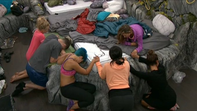 BB_WhatNow's tweet photo. PLEASE GOD GIVE US A POWER DYNAMIC SHIFTING HOH RESULT. 

I cant do another week of this. 💔 #BB28 https://t.co/qYkJiB83xI